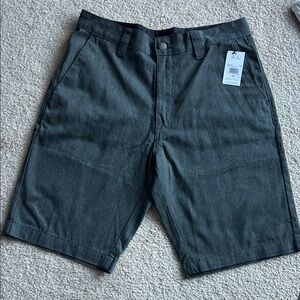 Volcom Men's Gray Flat Front Shorts